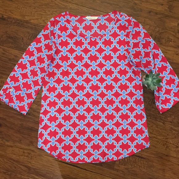 🎉 NWOT | NEWBURY KUSTOM 3/4 SLEEVE BLOUSE 🎉 - Picture 6 of 8